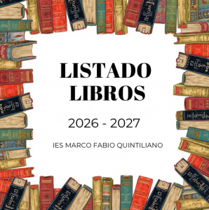 Listado libros 2026-2027